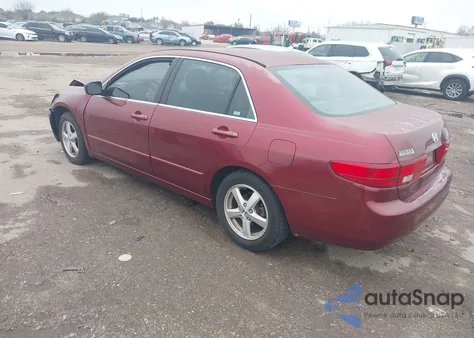 2005 Honda Accord 2.4 Ex from USA, damaged, VIN 1HGCM56715A180952